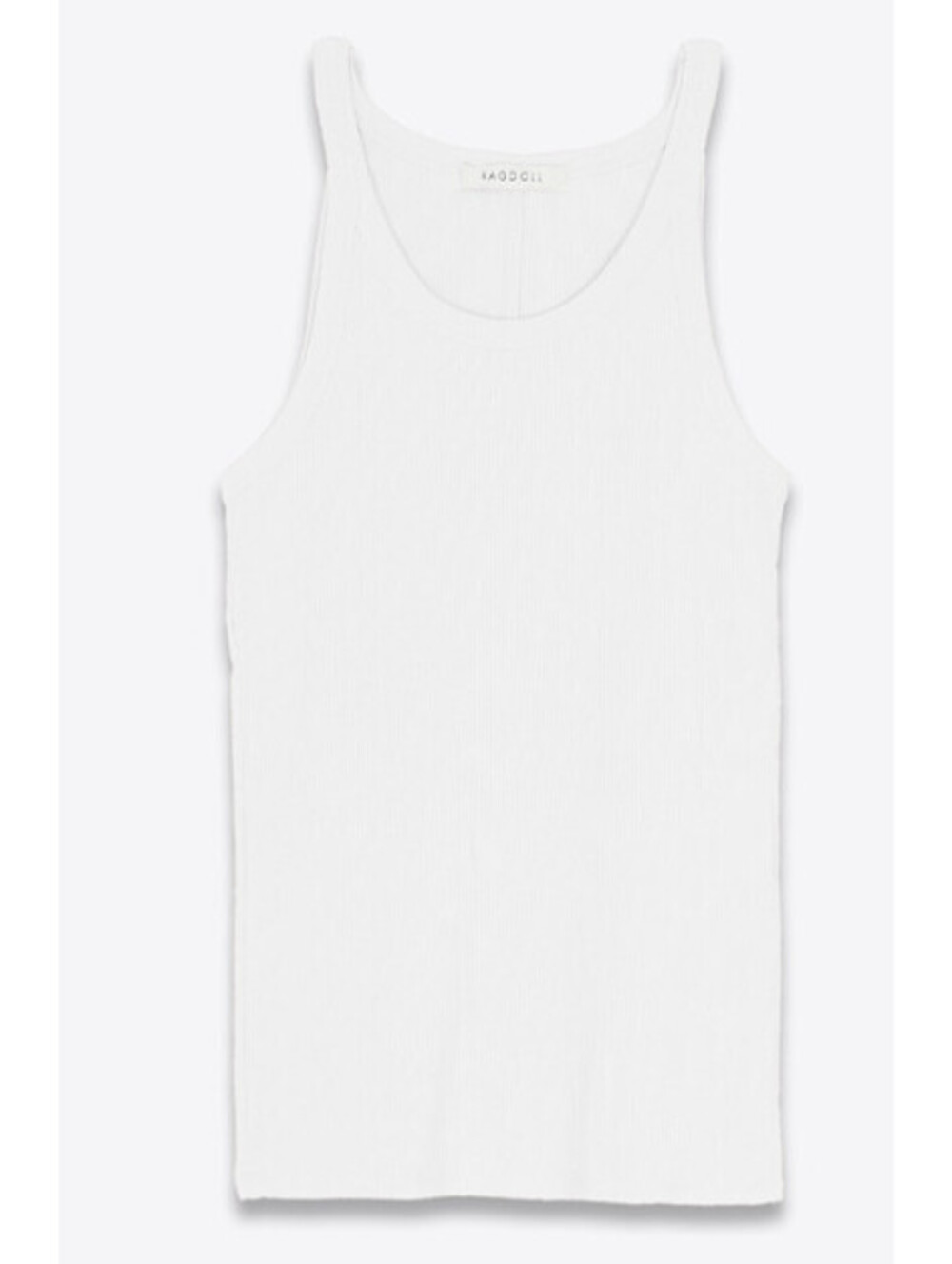 RAGDOLL LA  white racerback tank top size Xs NWT